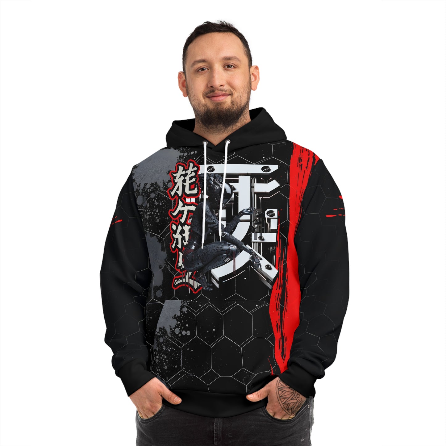 Stylish Ninja Graphic Hoodie - Perfect for Anime Fans and Casual Wear