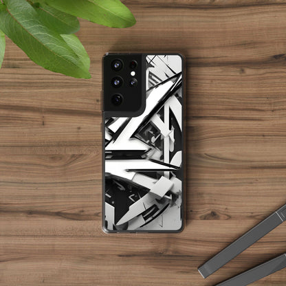 Phone Case, Abstract Futuristic Design