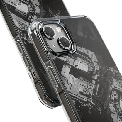 Stylish Magnetic Clear Impact Cases for iPhone, Heavy-Duty Protection, Customized Cases, Tech Lover Gift, Trendy Phone Accessories