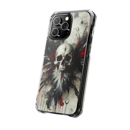 Gothic Skull Phone Case, Unique iPhone Cover, Edgy Smartphone Protector, Halloween Gift, Alternative Accessories