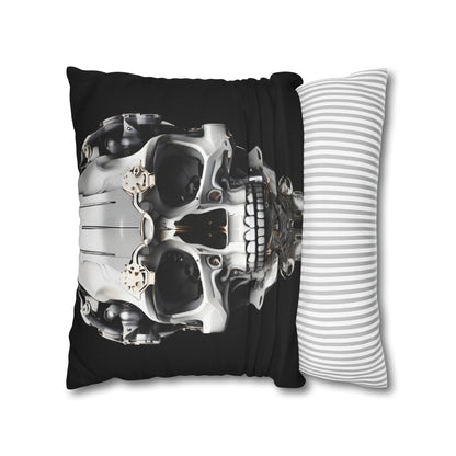Polyester Square Pillowcase - Skull Collection