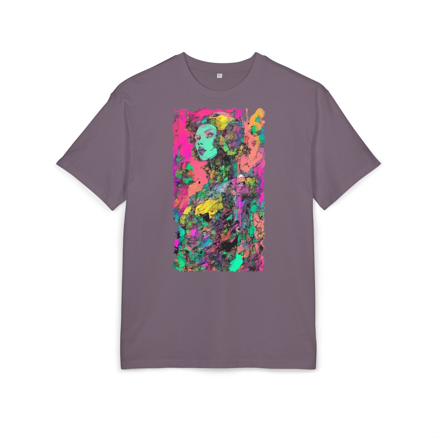 Artistic Oversize Tee - Vibrant Graphic Shirt, Casual Streetwear, Unique Gift for Art Lovers, Everyday Wear, Graphic Tee