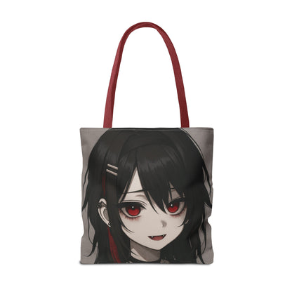 Anime-Inspired Tote Bag, Eco-Friendly Bag, Stylish Carry-All, Gift for Otaku, Fashionable Shopping Tote, Unique Artwork Bag