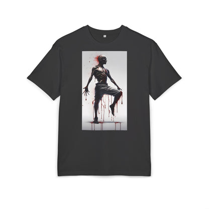 Bold Artistic Unisex Tee, Casual Street Style Shirt, Comfortable Graphic Top, Gift for Art Lovers, Unique Fashion Statement