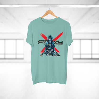 Futuristic Robot Graphic Tee - Unisex Casual T-Shirt, Geek Fashion, Gift for Gamers, Science Fiction Style, Birthday Present