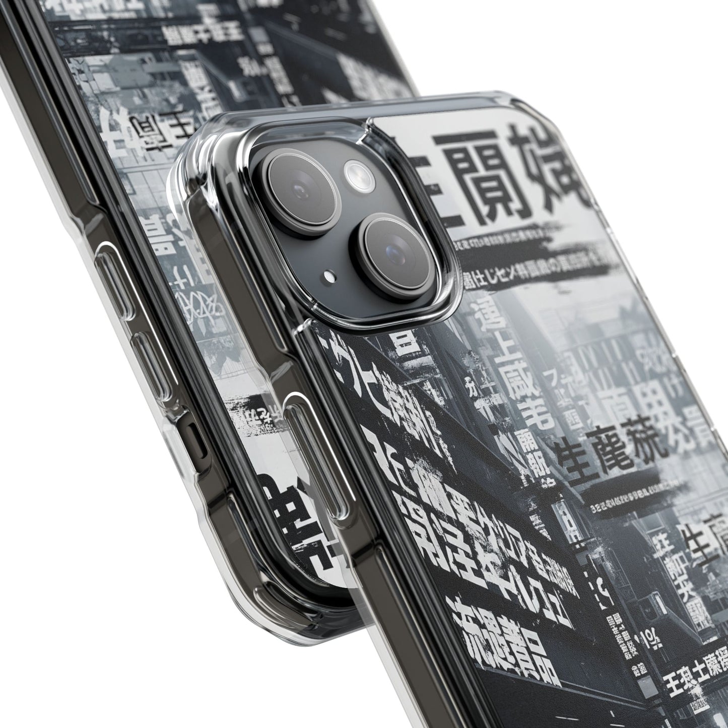 Stylish Magnetic Clear Impact Cases, Phone Protection, Urban Aesthetic, Gift for Tech Lovers, Summer Vibes, Trendy Accessories