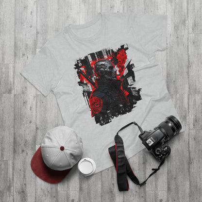 Unisex Graphic Tee - Urban Skull Design, Streetwear Shirt, Cool T-Shirt, Casual Fashion, Edgy Gift for Him, Festival Wear
