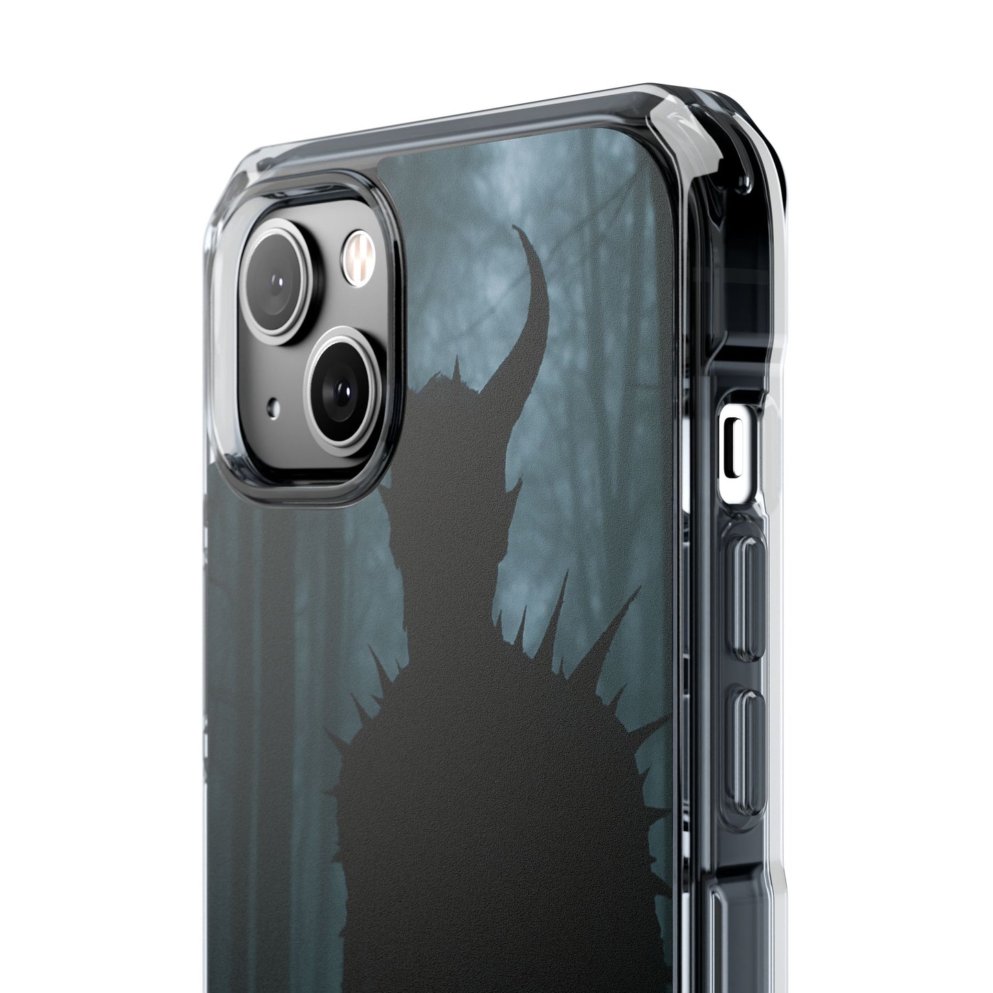 Magnetic Phone Cases, Dark Fantasy Case, Spooky Halloween Accessory, Gift for Gamers, Customizable Clear Impact Cover
