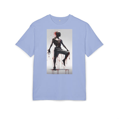 Bold Artistic Unisex Tee, Casual Street Style Shirt, Comfortable Graphic Top, Gift for Art Lovers, Unique Fashion Statement