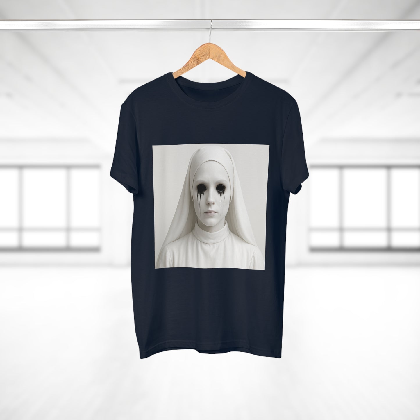 Spooky Art Tee, Unisex Graphic T-shirt, Halloween Costume, Horror Aesthetic Shirt, Creepy Vintage Look Top