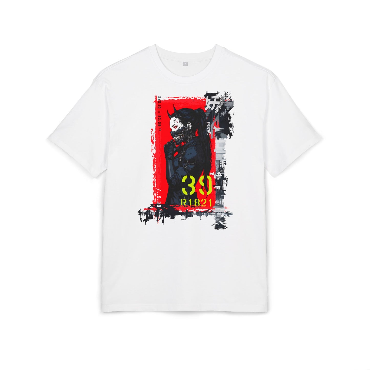 Artistic Oversize Tee featuring Bold Graphic Design, Unisex Heavyweight T-Shirt
