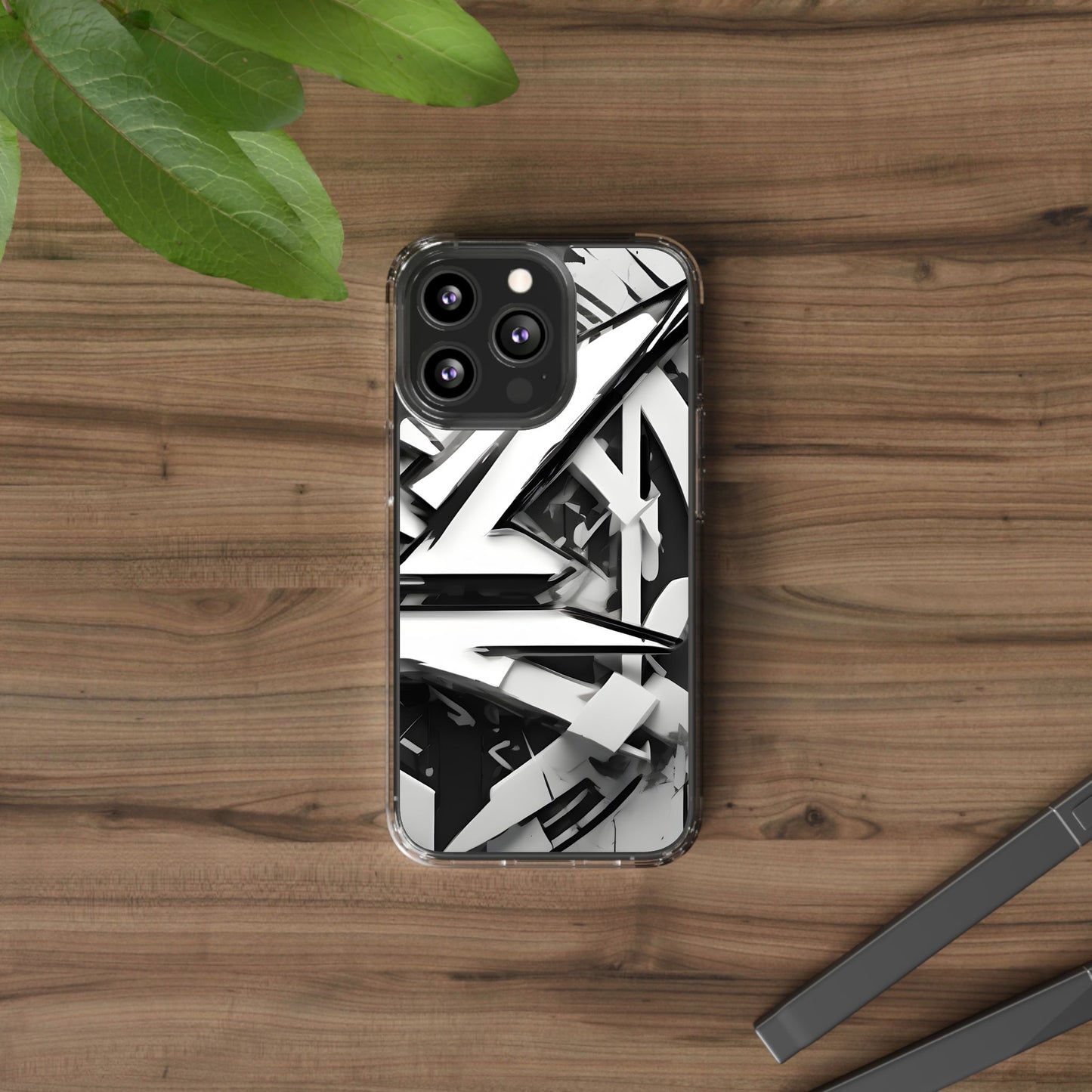 Phone Case, Abstract Futuristic Design