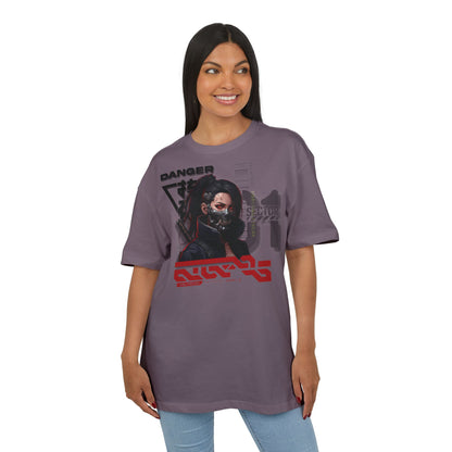 Cyberpunk Aesthetic Unisex Oversize Tee | Stylish Streetwear, Gift for Gamers, Casual Wear, Graphic Tee, Unique Fashion Statement