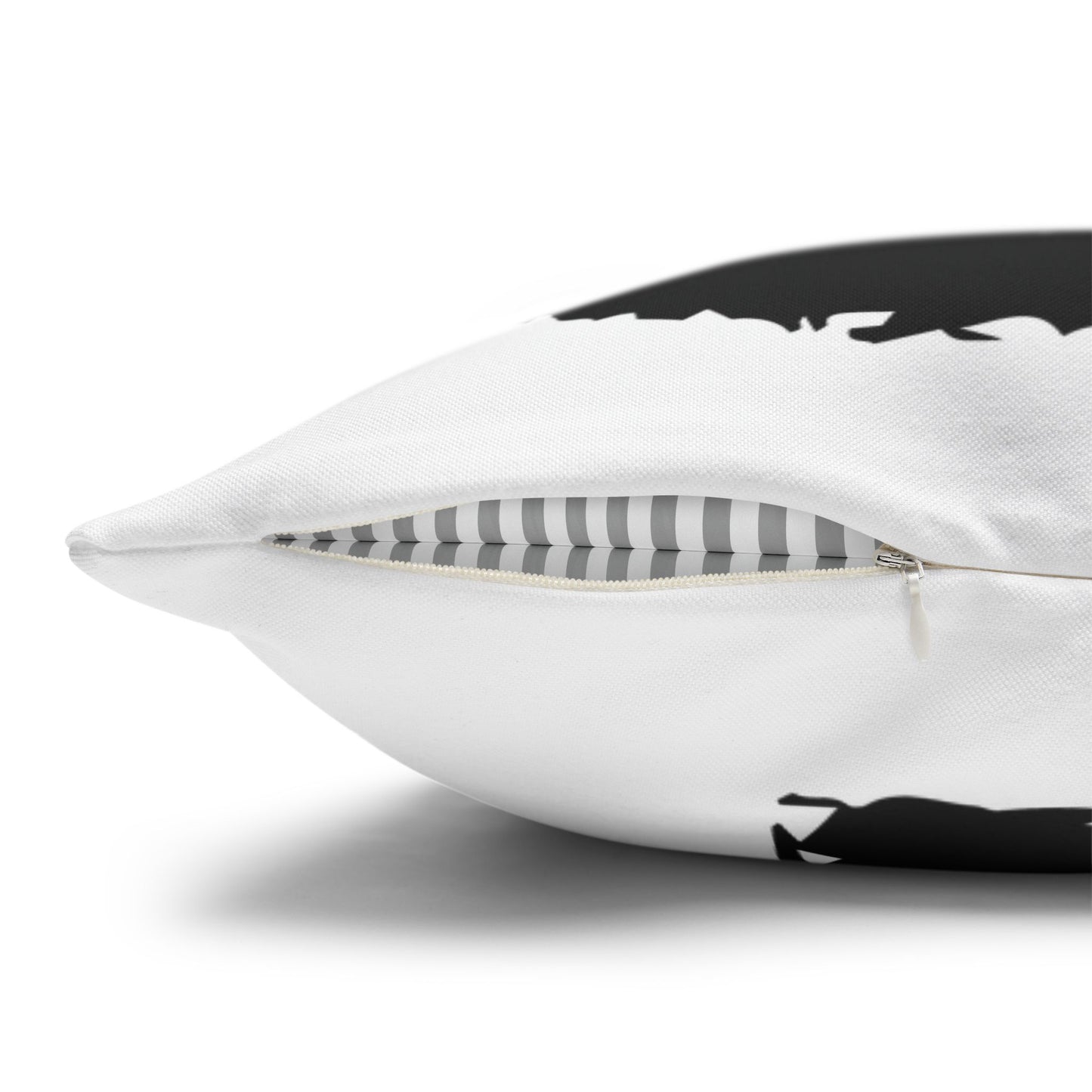 Stylish Spun Polyester Pillowcase, Decorative Accent, Unique Home Decor, Modern Living Room Cushion, Gift for Art Lovers