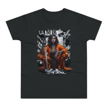 Urban Samurai Unisex T-shirt, Graphic Tee for Anime Fans, Streetwear Fashion, Unique Gift for Birthdays, Casual Wear