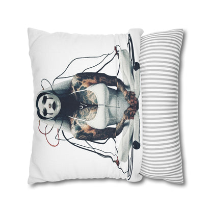 Unique Artistic Pillowcase with Futuristic Design, Decorative Cushion Cover for Home Decor, Gift for Art Lovers, Cozy Living Room Accessory