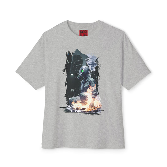 Cool Graffiti Monster Tee, Unisex Boxy T-Shirt, Streetwear Fashion, Graphic Tee, Unique Urban Style