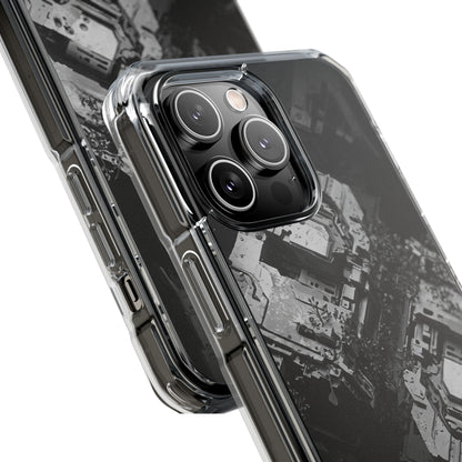 Stylish Magnetic Clear Impact Cases for iPhone, Heavy-Duty Protection, Customized Cases, Tech Lover Gift, Trendy Phone Accessories