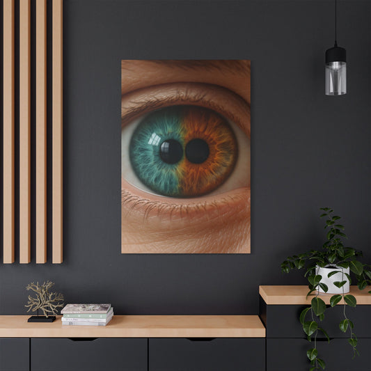 Eye Art Canvas Print, Unique Wall Decor, Home Design, Gift for Art Lovers, Modern Aesthetic, Creative Interior