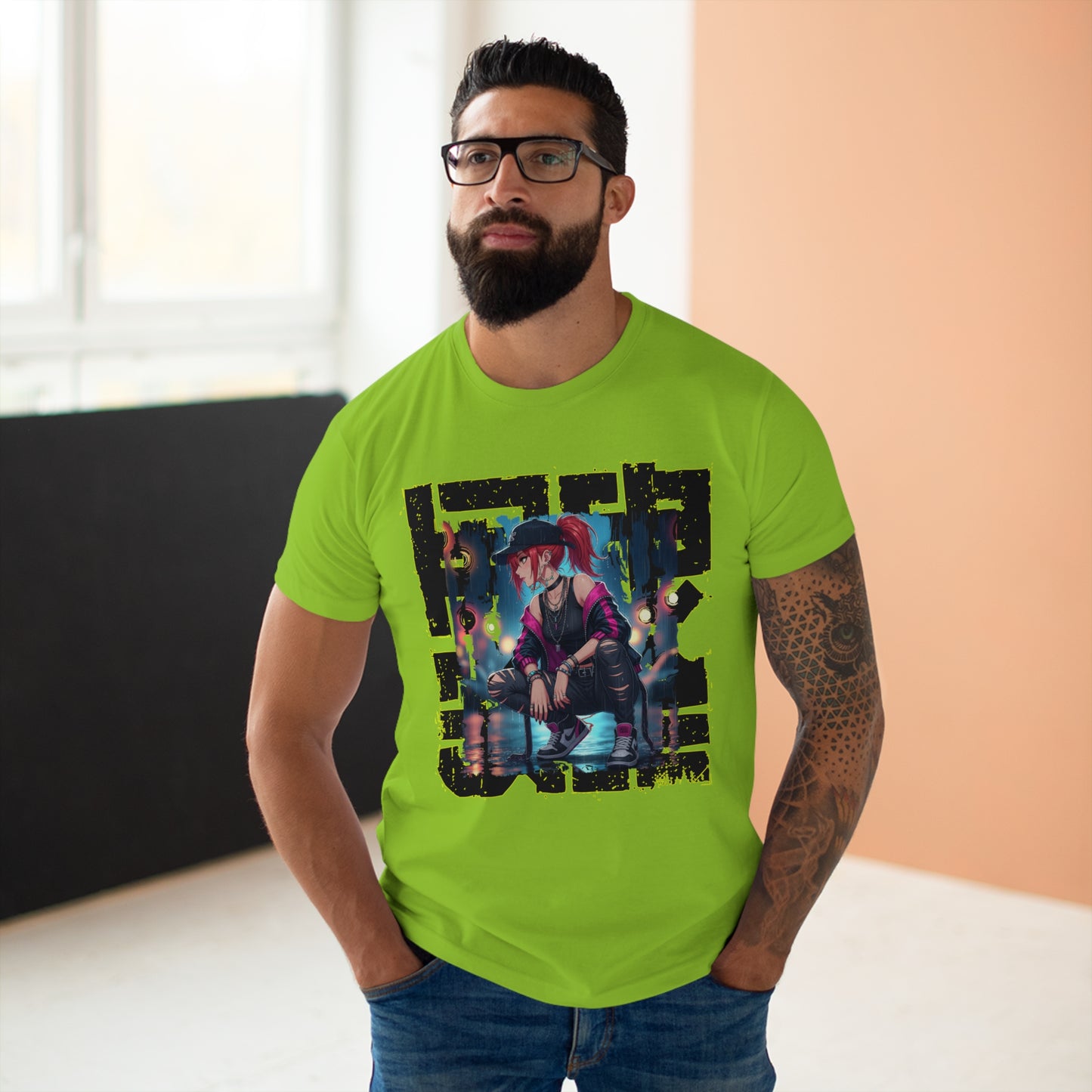 Trendy Graphic Tee for Men & Women, Urban Style Shirt, Casual Wear, Gift for Gamer, Streetwear Apparel