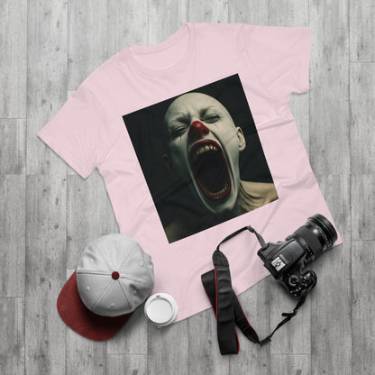 Creepy Clown Graphic T-Shirt, Scary Shirt for Halloween, Horror Movie Fans, Unique Gift for Him, Unisex Casual Wear