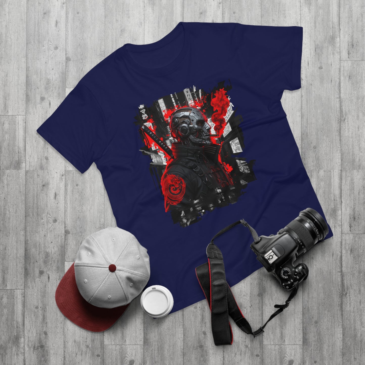 Unisex Graphic Tee - Urban Skull Design, Streetwear Shirt, Cool T-Shirt, Casual Fashion, Edgy Gift for Him, Festival Wear