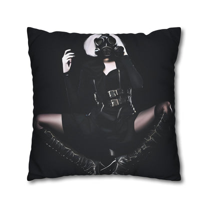 Gothic Glam Pillows, Square Cushion Covers, Elegant Home Decor, Statement Throw, Dark Aesthetic Gifts, Modern Bedroom Accent
