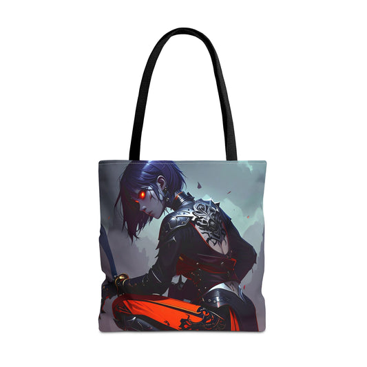 Edgy Graphic Tote Bag, Stylish Tote for Everyday Use, Unique Shopper Bag, Gift for Anime Lovers, Art-Inspired Eco-Friendly Tote
