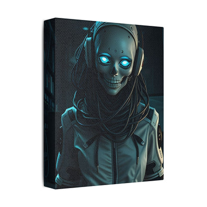 Futuristic Canvas Art, Wall Decor, Sci-Fi Home Accent, Unique Gift for Tech Lovers, Robot Themed Artwork
