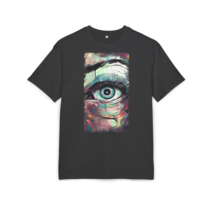 Artistic Eye Oversized Tee | Colorful Graphic T-Shirt, Unisex Shirt, Casual Fashion, Trendy Streetwear, Unique Gift Idea