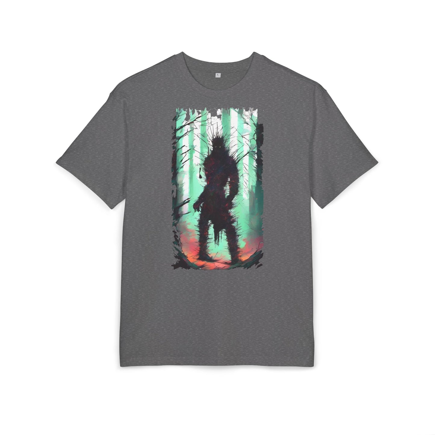 Unisex Oversized Graphic Tee with Forest Silhouette | Comfy Casual Wear, Gift for Nature Lovers, Ideal for Camping, Hiking, Everyday Style