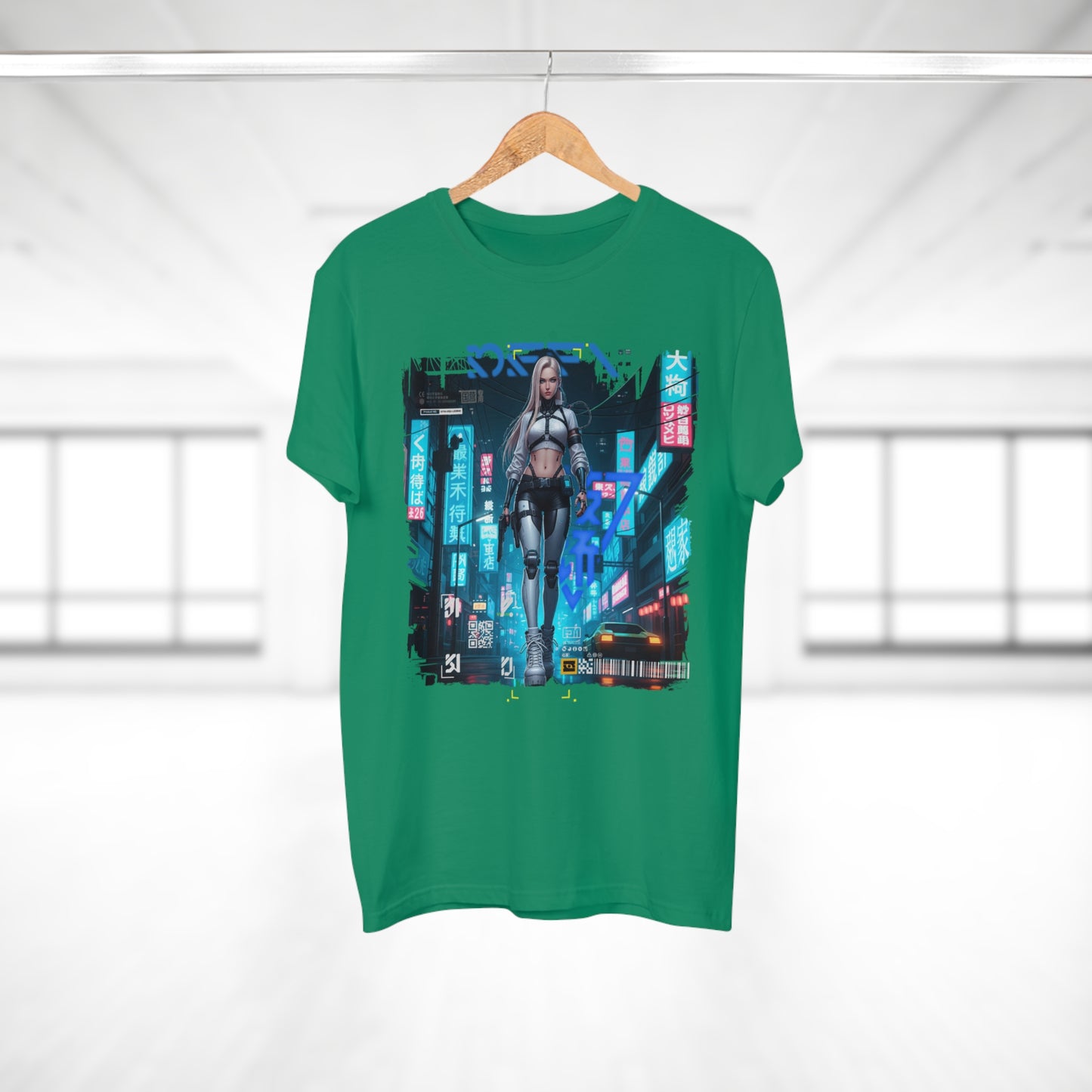Urban Cyberpunk Unisex T-Shirt, Graphic Tee, Streetwear, Casual Outfit, Festival Wear, Gift for Tech Lovers