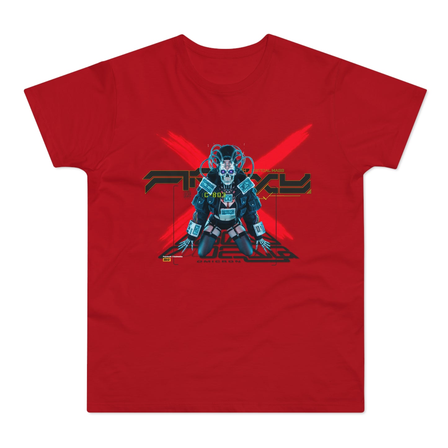 Futuristic Robot Graphic Tee - Unisex Casual T-Shirt, Geek Fashion, Gift for Gamers, Science Fiction Style, Birthday Present