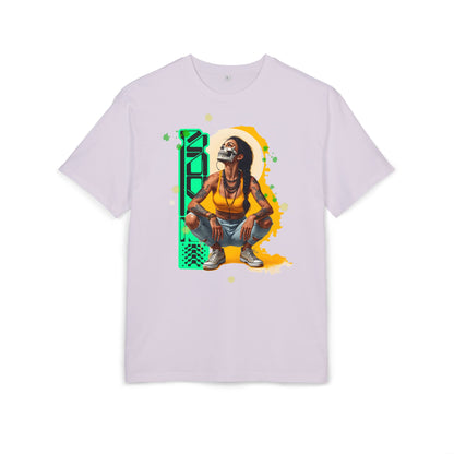 Vibrant Artistic Oversize Tee, Unisex Graphic Tee, Streetwear Fashion, Cool Casual Wear, Unique Art Inspired Shirt