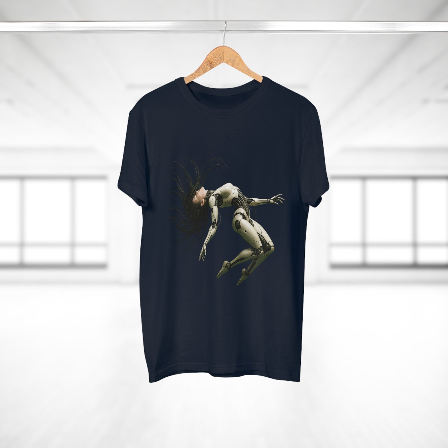 Futuristic Robot Graphic Tee for Men & Women, Tech Lover Gift, Unisex T-Shirt, Casual Wear, Unique Gift, Trendy Fashion