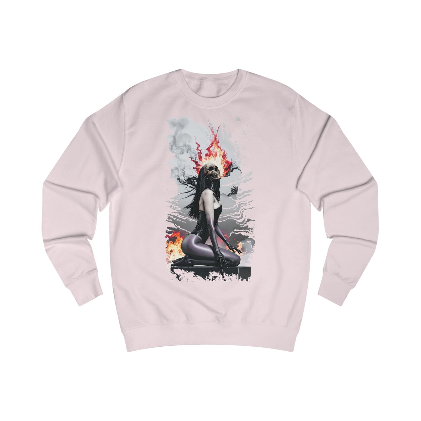 Gothic Fantasy Unisex Sweatshirt | Cozy Graphic Pullover for Nights Out, Casual Wear, Halloween, Gift Idea, Unique Style