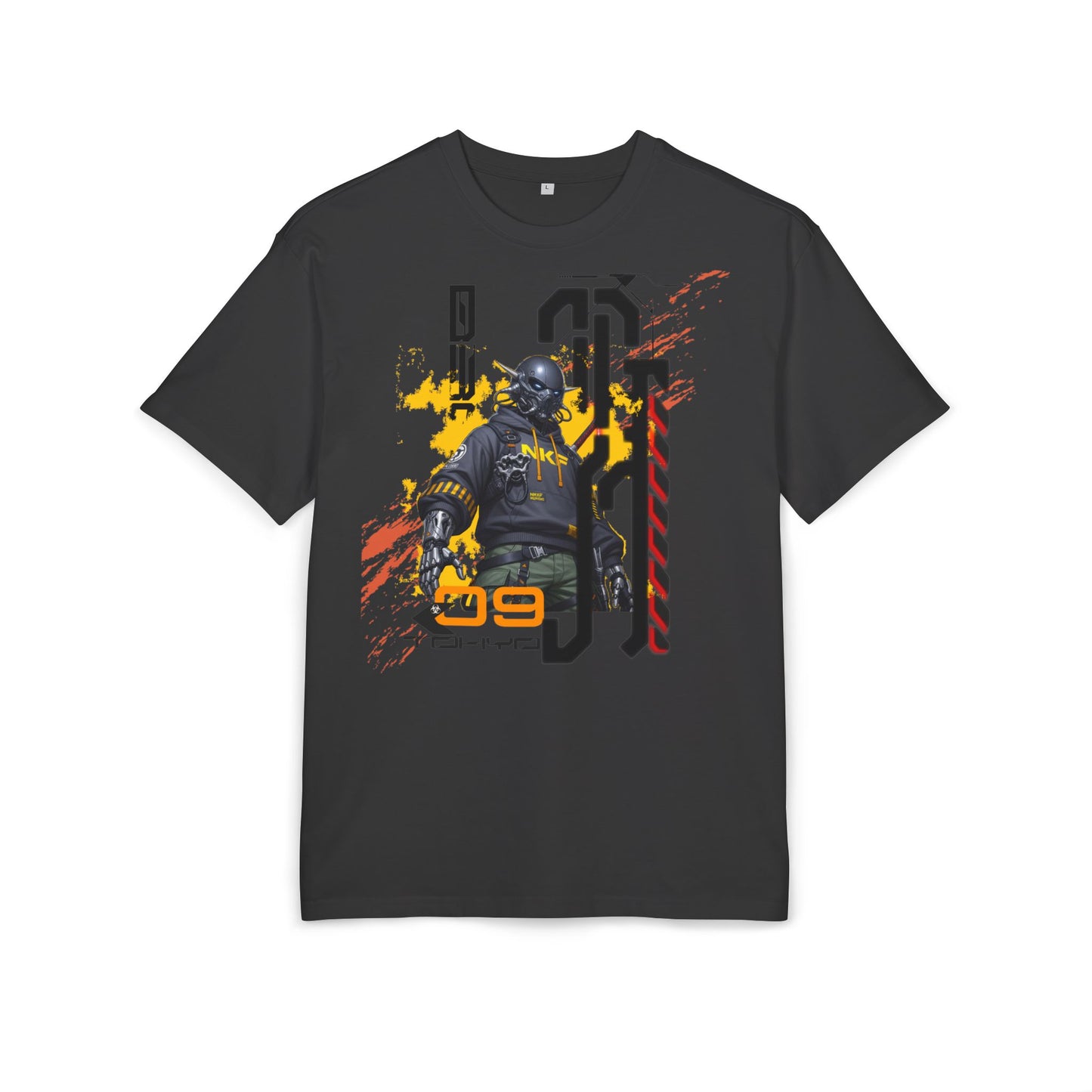 Urban Street Art Oversize Tee, Graphic Tee, Hip Hop Apparel, Streetwear Style, Men’s and Women’s Fashion, Casual Wear