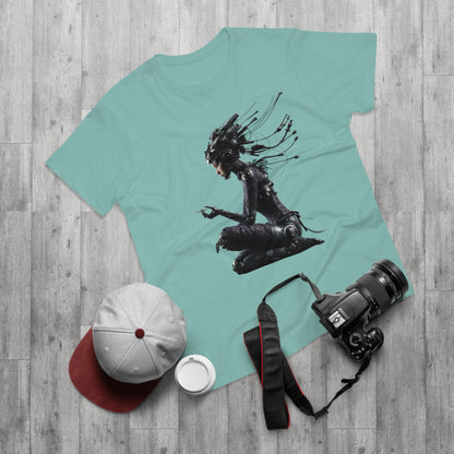 Futuristic Cyberpunk Unisex T-Shirt - Unique Graphic Tee