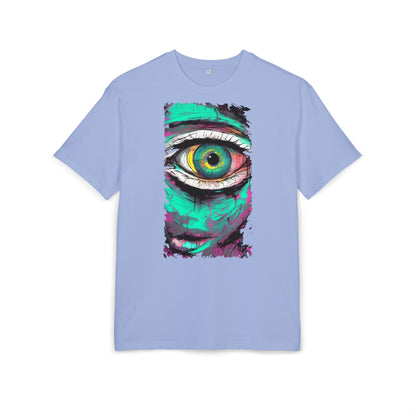 Stylish Eye Graphic Tee, Unisex Oversized T-Shirt, Casual Wear, Street Style, Gift for Art Lovers, Funky Apparel