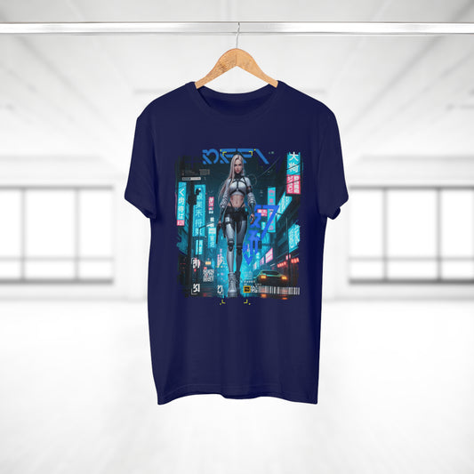 Urban Cyberpunk Unisex T-Shirt, Graphic Tee, Streetwear, Casual Outfit, Festival Wear, Gift for Tech Lovers
