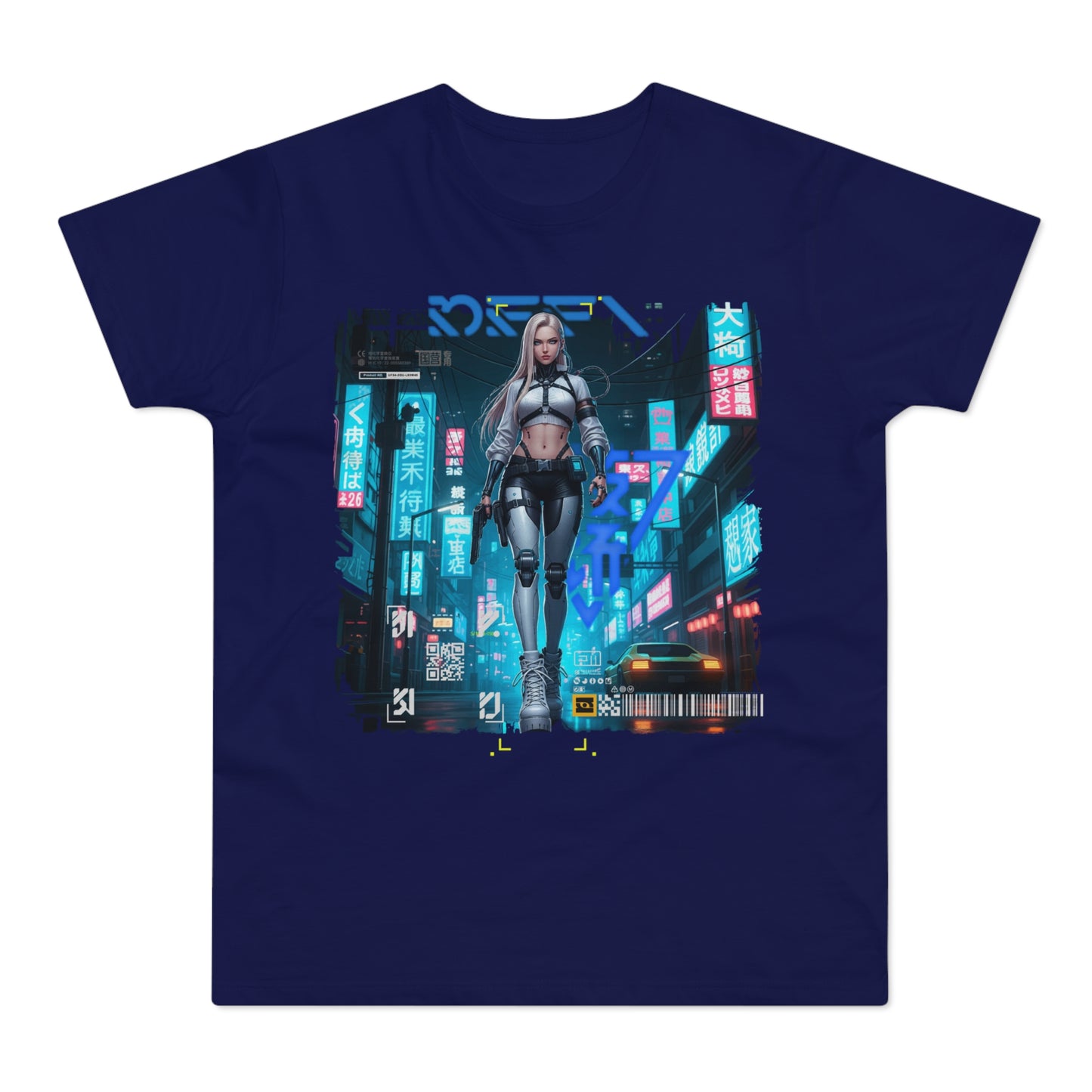 Urban Cyberpunk Unisex T-Shirt, Graphic Tee, Streetwear, Casual Outfit, Festival Wear, Gift for Tech Lovers