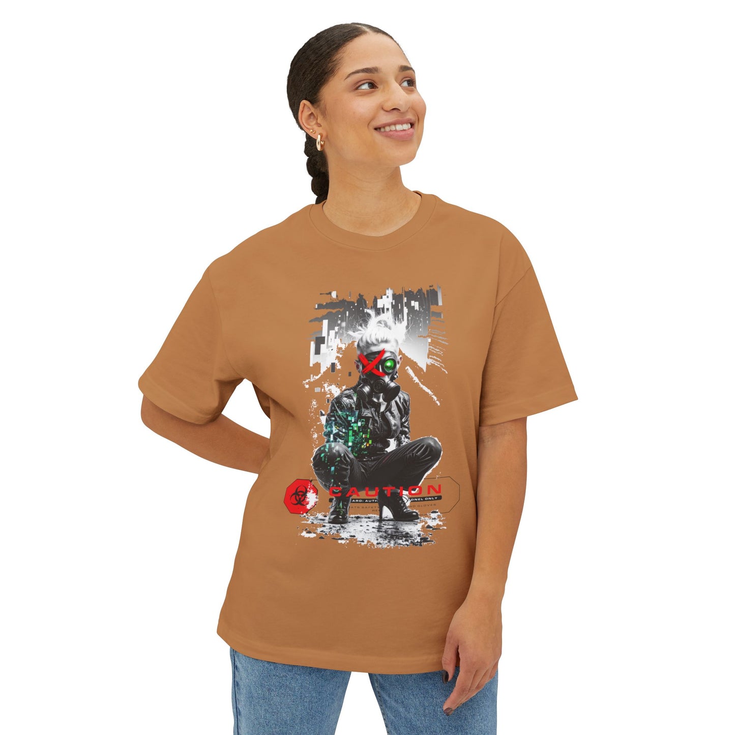 Urban Graphic Tee, Unisex Boxy T-Shirt, Streetwear Outfit, Casual Everyday Wear, Gift for Him or Her, Unique Art Design