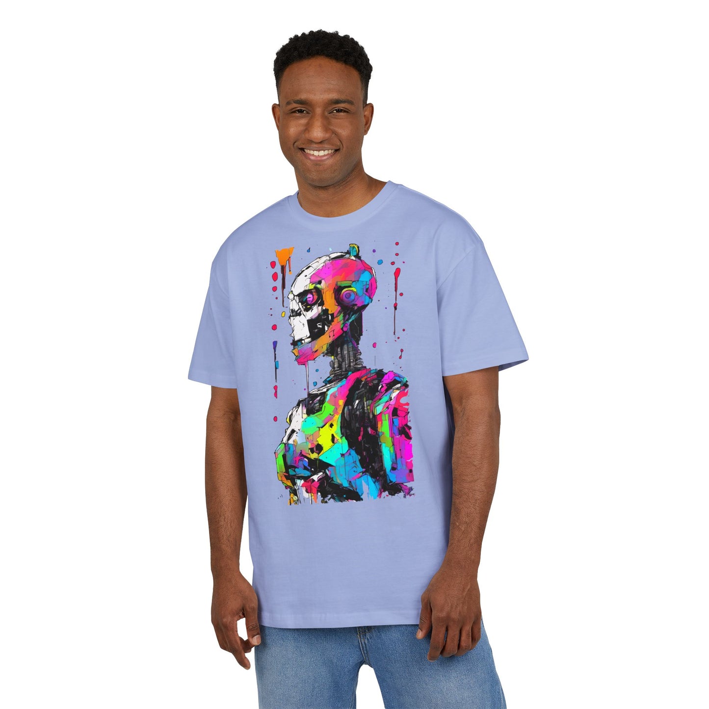 Colorful Artistic Unisex Heavy Oversize Tee, Graphic Tee, Statement Shirt, Art Inspired Apparel, Casual Wear for Art Lovers, Unique [...]
