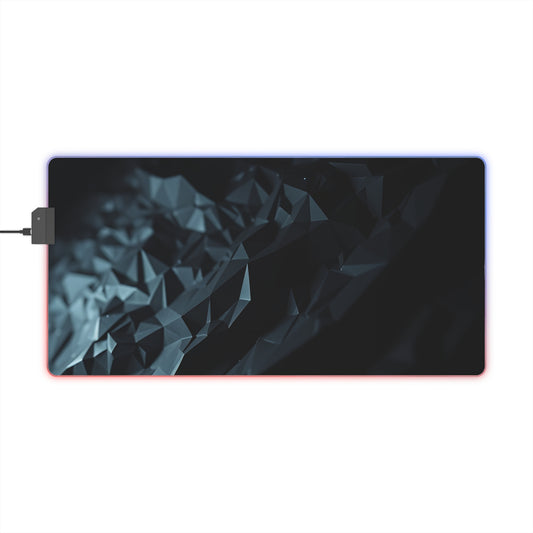 Gaming Mouse Pad with Abstract Cyber Design