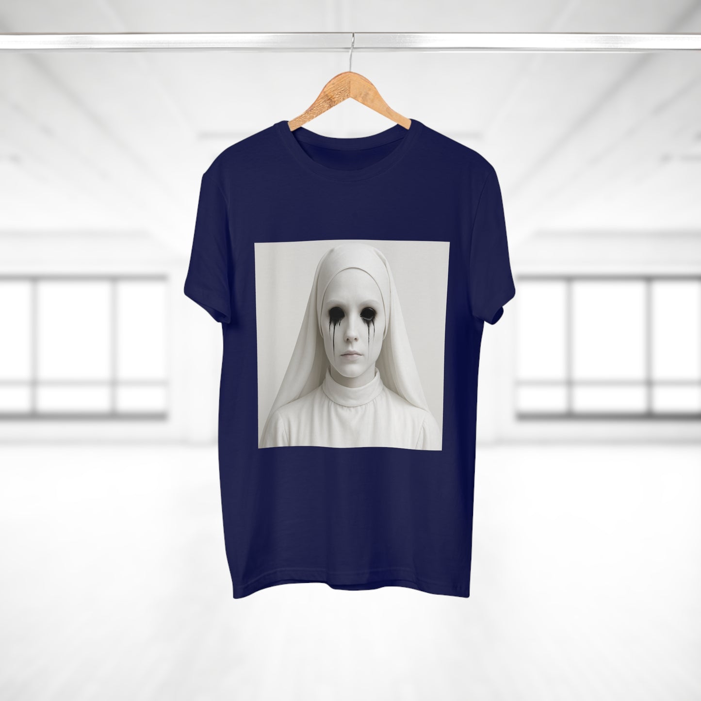 Spooky Art Tee, Unisex Graphic T-shirt, Halloween Costume, Horror Aesthetic Shirt, Creepy Vintage Look Top