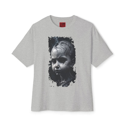 Edgy Unisex Oversized Tee - Streetwear Graphic Top, Casual Style, Everyday Wear, Unique Gift, Alternative Fashion