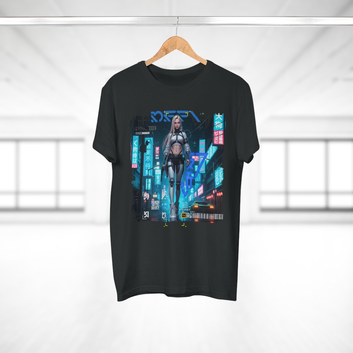 Urban Cyberpunk Unisex T-Shirt, Graphic Tee, Streetwear, Casual Outfit, Festival Wear, Gift for Tech Lovers