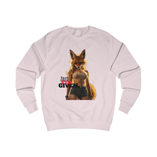 Edgy Graphic Sweatshirt, Zero Given Sweatshirt, Unisex Pullover, Trendy Streetwear, Gift for Him/Her, Casual Layering Top