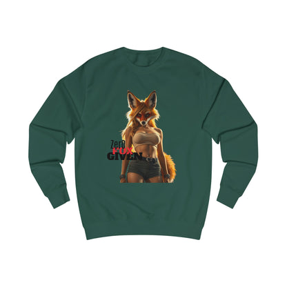 Edgy Graphic Sweatshirt, Zero Given Sweatshirt, Unisex Pullover, Trendy Streetwear, Gift for Him/Her, Casual Layering Top