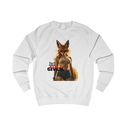 Edgy Graphic Sweatshirt, Zero Given Sweatshirt, Unisex Pullover, Trendy Streetwear, Gift for Him/Her, Casual Layering Top
